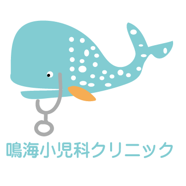 ロゴ101　小児科病院ロゴ02　クジラ先生
