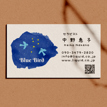 鳥名刺04　青い鳥

