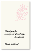 elegant thank you card �p���T���L���[�J�[�h�@�G���K���g