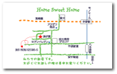 サンキューカード　新居案内　地図